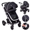 Buy Best 2 In 1 Foldable Baby Stroller Kids Travel Newborn Infant Buggy Pushchair Black
