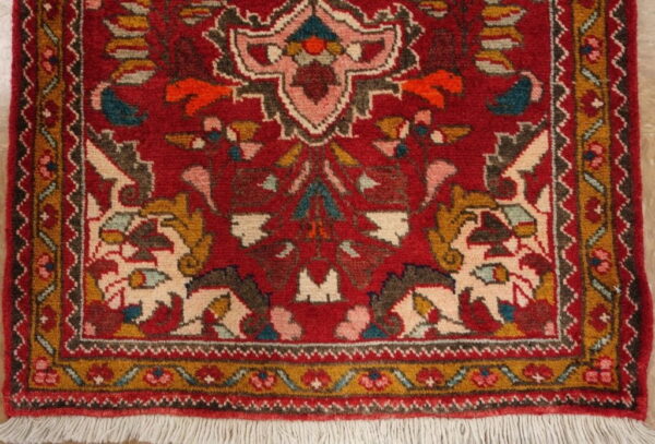 Online Sale: 2 x 4 PERSIAN HAMEDAN Tribal Hand Knotted Wool RED YELLOW Oriental Rug