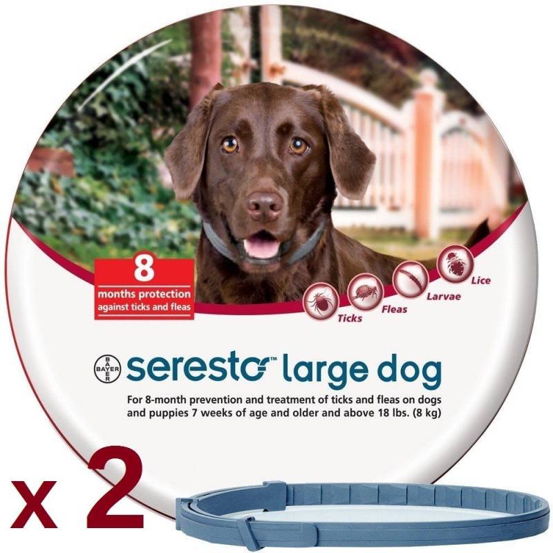 Buy Cheap 2 x Seresto Flea & Tick 8 Month Collar for Large Dogs over 18 lbs | Best Buy