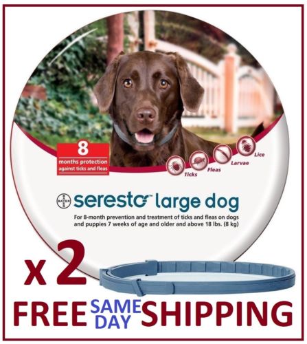 Buy Cheap 2 x Seresto Flea & Tick Collar for Large Dogs (over 18lbs) | Best Buy