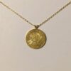 Buy Best 24k 1/4 oz. Aus. Philharmonic gold coin jewelry: Necklace w/ 20" 14k curb chain