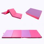 Buy Best 4'x10'x2" Thick Folding Gymnastics Exercise Mat Aerobics Stretching Yoga Mats