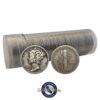 Buy Best $5 Face Value Mercury Dimes 90% Silver 50-Coin Roll (Circulated)