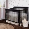 Online Sale: 5 -in-1 Convertible Crib Nursery Baby Bed Toddler Full Size Children Bed