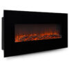 Online Sale: 50" Electric Wall Mounted Fireplace Heater W/ Adjustable Heating