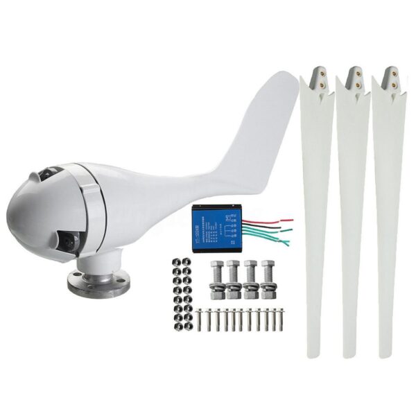 Buy Best 500W Max Power 3 Blades DC 12V Wind Turbine Generator Kit With Charge Controller