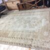 Online Sale: 6 X 9 Carpet Turkish Oushak Natura Colors Handmade 1960's Vintage French Country