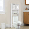 Buy Best Bathroom Over The Toilet Space Saver Storage Cabinet Shelf Organizer White