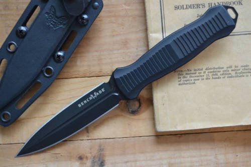 Online Sale: Benchmade 133BK Fixed Blade Infidel Knife with Multi Carry Sheath