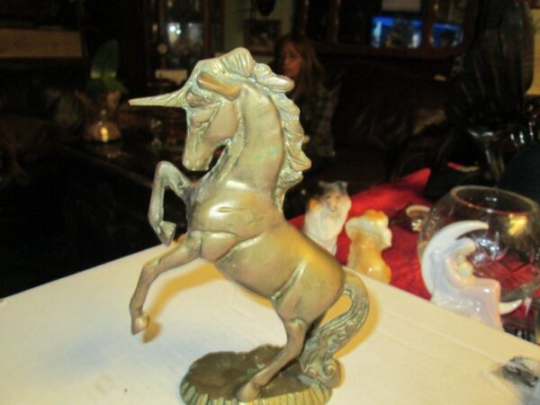 Online Sale: Bronze Figure of A Unicorn Horse