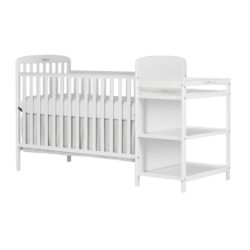 Buy Best Dream On Me, 4 in 1 Full Size Crib and Changing Table Combo, White
