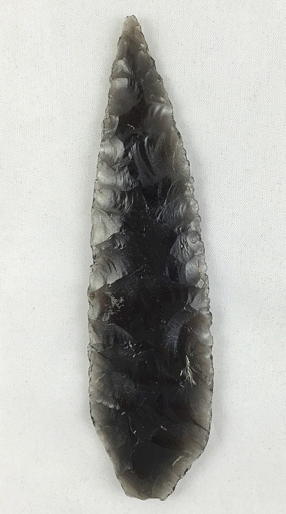 Buy Best Early Archaic Obsidian Knife - Certified - Dwain Rogers COA