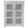 Online Sale: Elegant Home Fashions Connor 2 Door Floor Cabinet, White