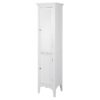 Buy Best Elegant Home Fashions Slone Linen Tower with 2 Shutter Doors -, White