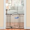 Online Sale: Extra Tall Walk Thru Child Safety Gate Baby Toddler Dog Pet Doorway Stairs Fence