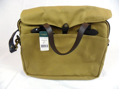 Buy Best Filson Original Briefcase 70256 Laptop Bag Tan Style 11070256
