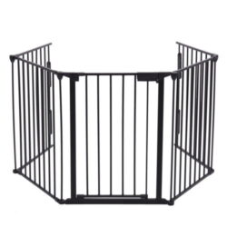 Buy Best Fireplace Fence Baby Safety Fence Hearth Gate BBQ Metal Fire Gate Pet Cat Dog