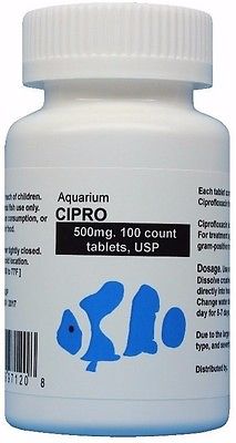 Buy Best Fish Cipro, 500mg. 100 count tablets USP Fish Flox