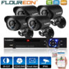 Buy Best Floureon 8CH 960H AHD CCTV HDMI DVR Outdoor 900TVL Video Camera Security Kit Set