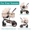 Online Sale: Foldable Pram Pushchair Newborn Baby Stroller Buggy Carriage Infant Travel Car