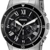 Buy Best Fossil Men's FS5236 Grant Sport Chronograph Stainless Steel Black Dial Watch