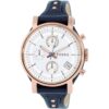 Online Sale: Fossil Women's ES3838 Blue Leather Quartz Fashion Watch