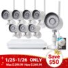 Buy Best Funlux 1080p 8CH NVR 1.0 Megapixel HD Wireless Home Security Camera System 1TB