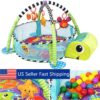 Online Sale: Infant Baby Activity Gym Playmat Carpet Mat Floor Rug Toddler Kid Play Toy Set
