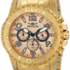 Buy Best Invicta Men's 15022 Pro Diver Chronograph 48mm Champagne Dial Gold-Tone Watch