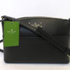 Online Sale: Kate Spade Millie Grove Street Leather Crossbody Bag BLACK Shoulder Handbag NWT