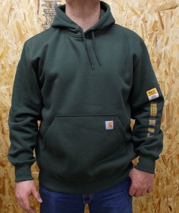Online Sale: Men's Carhartt 100615 Rain Defender Paxton Heavyweight Hooded Sweatshirt