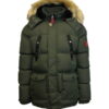 Buy Best Mens Heavy Parka Jacket Coat Bubble Outerwear W/ Detachable Hood & Fur Trim NWT