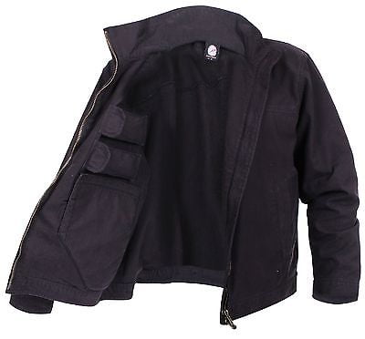 Buy Best Men's Lightweight Concealed Carry Jacket - Black Tactical Coat by Rothco
