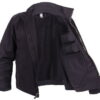 Online Sale: Men's Lightweight Concealed Carry Jacket - Black Tactical Coat by Rothco