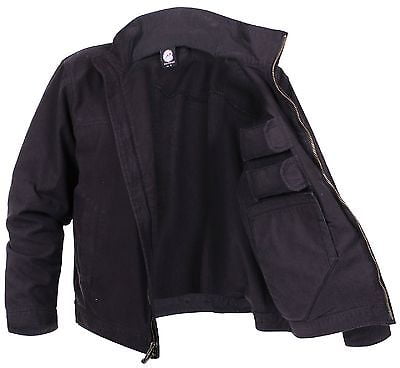 Buy Best Men's Lightweight Concealed Carry Jacket - Black Tactical Coat by Rothco