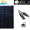 Buy Best Mighty Max Mighty Max 100 Watts (100w) Solar Panel 12V Poly Off Grid Battery Cha