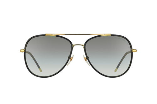 Online Sale: NWT Burberry Sunglasses BE 3078J 114511 Gold Matte Black/Grey Gradient 57 mm NIB