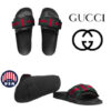 Online Sale: NWT Gucci Women's Satin Slide With Web Bow sandal GG Supreme Canvas Size US6-11