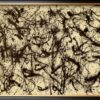 Buy Best No. 32, c.1950 Framed Art Print By Jackson Pollock - 24x14.5