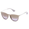 Online Sale: Ray-Ban Erika Classic Sunglasses 54mm (Brown Silver / Brown Violet Gradient)