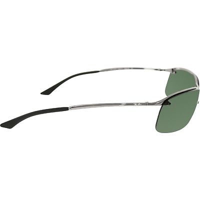 Buy Best Ray-Ban Men's RB3183 RB3183-004/71-63 Silver Semi-Rimless Sunglasses