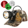 Online Sale: Rechargeable CREE 80000 LUX LED Coyote Hog Coon Hunting Light & 3 LED Cap Light