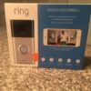 Buy Best Ring Video Doorbell Smart Wi-Fi Enabled Satin Nickel Brand New