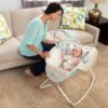 Online Sale: Rocking Baby Sleeper Basket Bassinet Cradle Newborn Infant Crib Bed