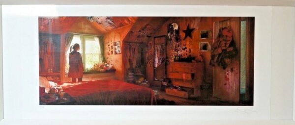 Online Sale: The Last of Us "Remembering " Color Giclee Art Print Cook & Becker #77 of 100