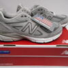 Buy Best Women's New Balance 990v4 Running Shoe W990GL4  Grey/Castlerock Select-a-Size