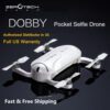 Buy Best ZEROTECH Dobby Pocket Selfie Mini Drone With FPV 4K HD Camera US Warranty