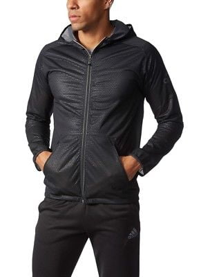 Buy Best adidas AO3222 Men's CLIMASTORM Full Zip Jacket Athletic Running Lightweight Coat