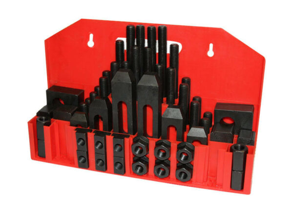 Online Sale: 58Pcs 3/8" CLAMP Clamping Bolt T Nut Hold Down Kit Set Machine Tool Fixture