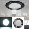 Online Sale: 60/100/150/200W LED UFO High Bay Flood Light 6000K Warehouse Industrial Lighting